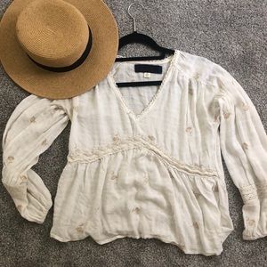 Baby doll boutique top